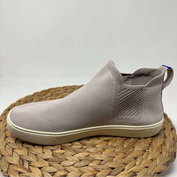 ROTHY'S The Chelsea Lilac Sand Grey Ankle Bootie Sneakers Size 10 - Picture 3 of 10